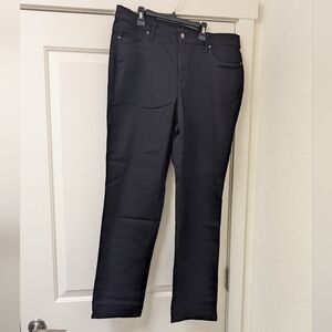 Charter Club - Black Lexington Straight Jeans Size 16W